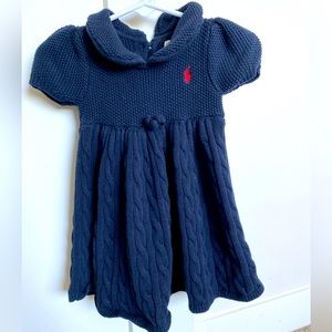 Ralph Lauren girl knitted dress